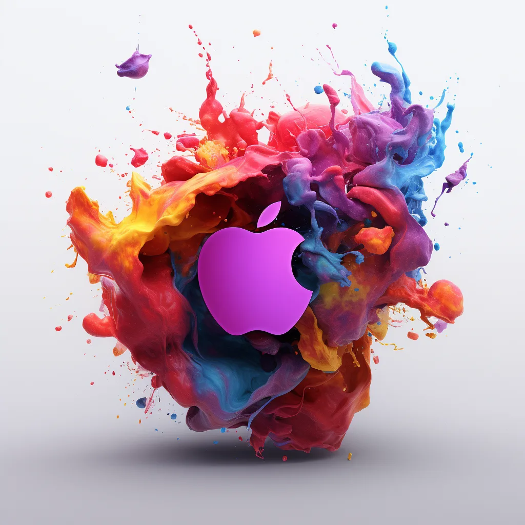 apple logo design