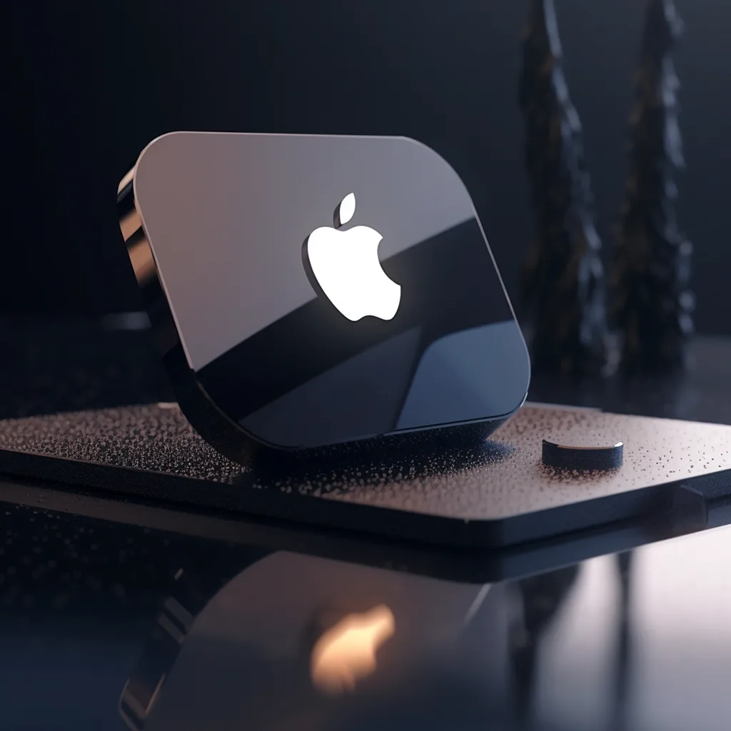 apple logo modern
