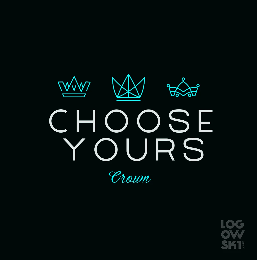 choose your crown logo design