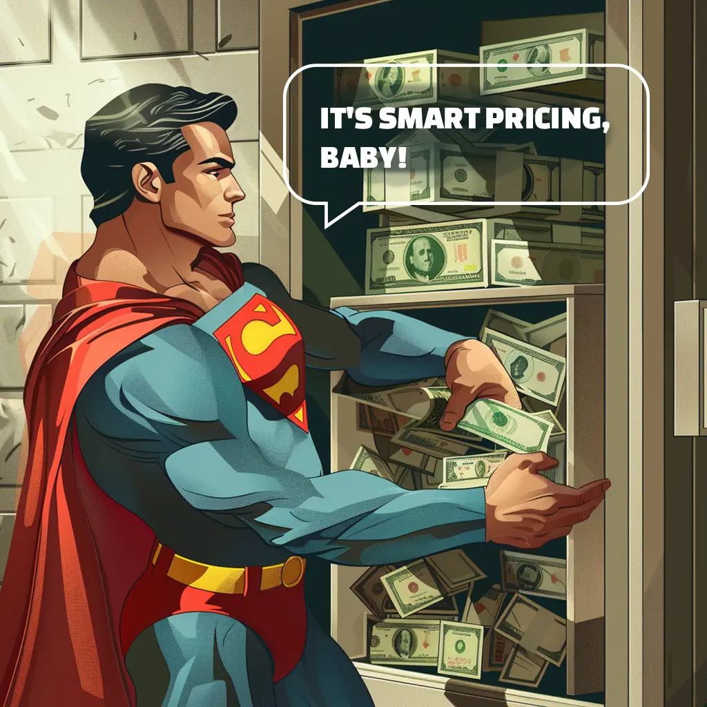 superman smart pricing
