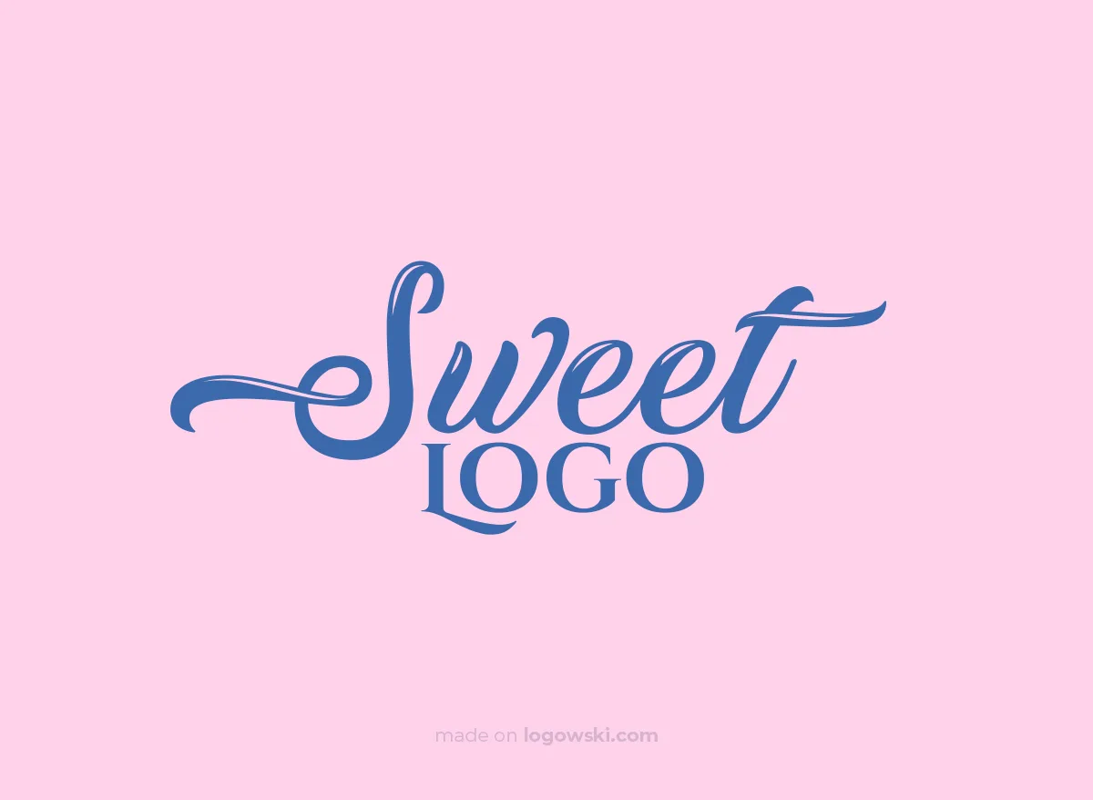 sweet logo example